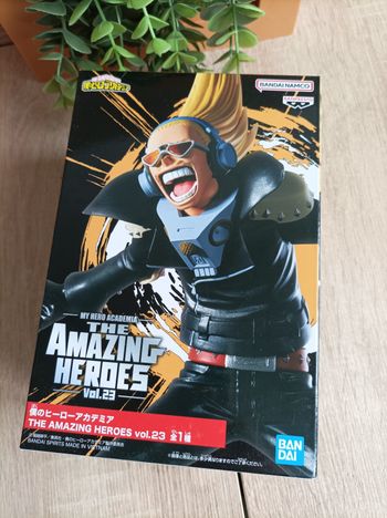 Figurine present Mic My Hero Academia Mha banpresto Amazing Heroes Bandai Namco 