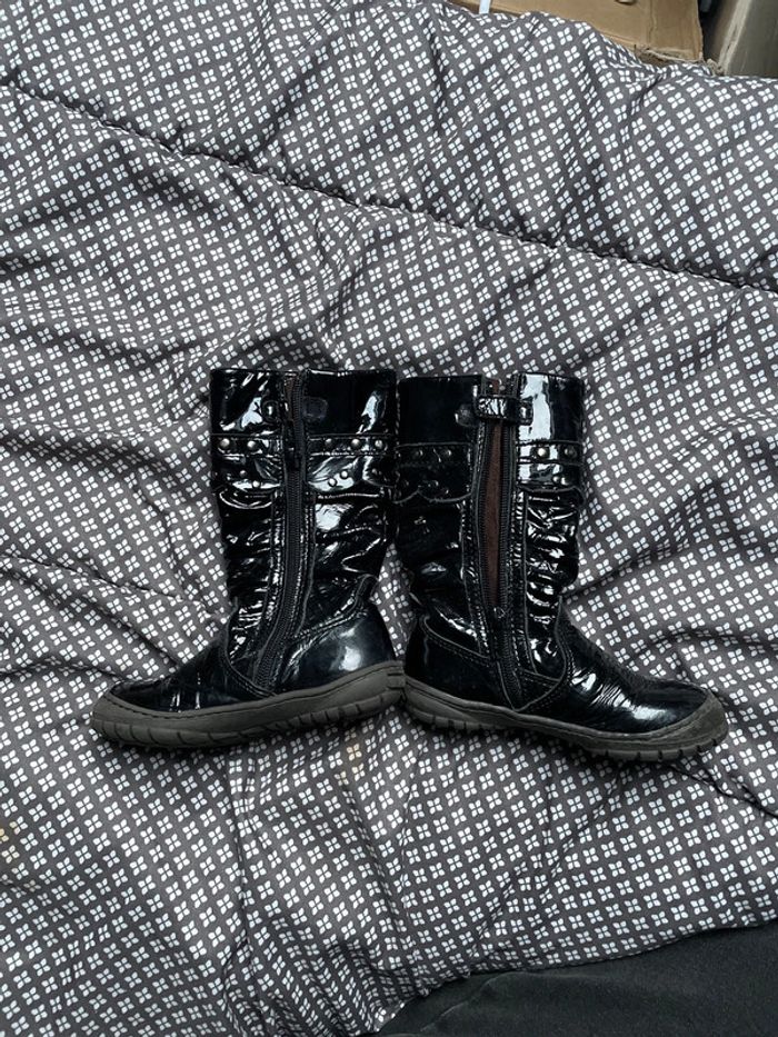 Bottes cuir fille T 24 - photo numéro 2