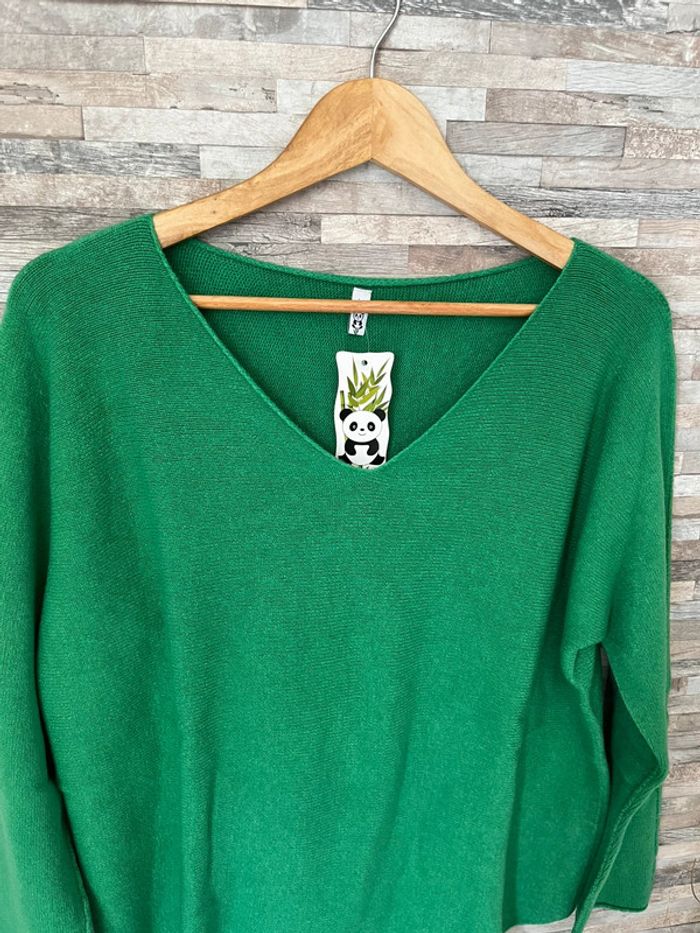 Pull vert sapin - photo numéro 2