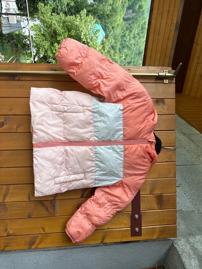 Veste trois couleurs fille
