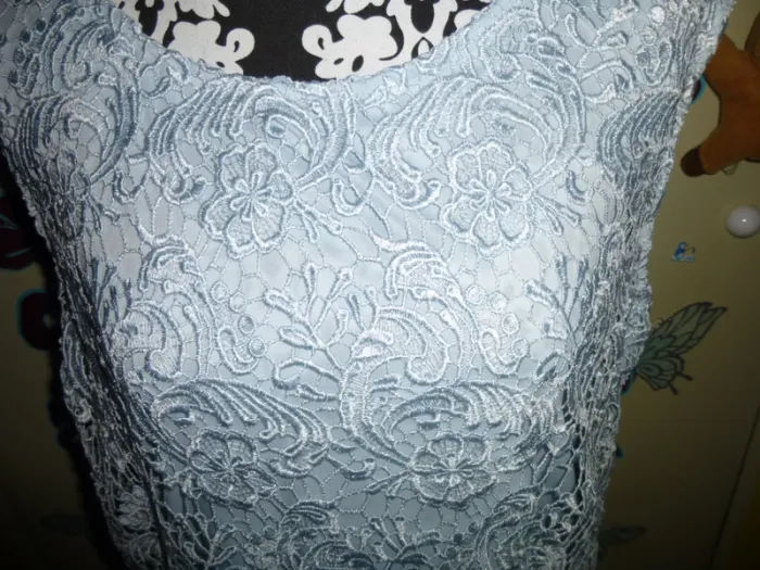 magnifique robe droite crocheté et boublé M&S mode taille 42 ou 40 neuf - photo numéro 3