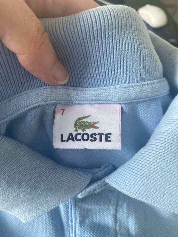 Polo Lacoste taille 7 soit 2XL - photo numéro 3