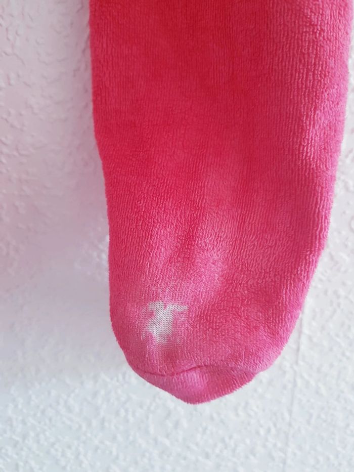 Jen & James - Grenouillère / pyjama une pièce / dors bien en velours - Patrick (Bob L'Éponge) - photo numéro 3