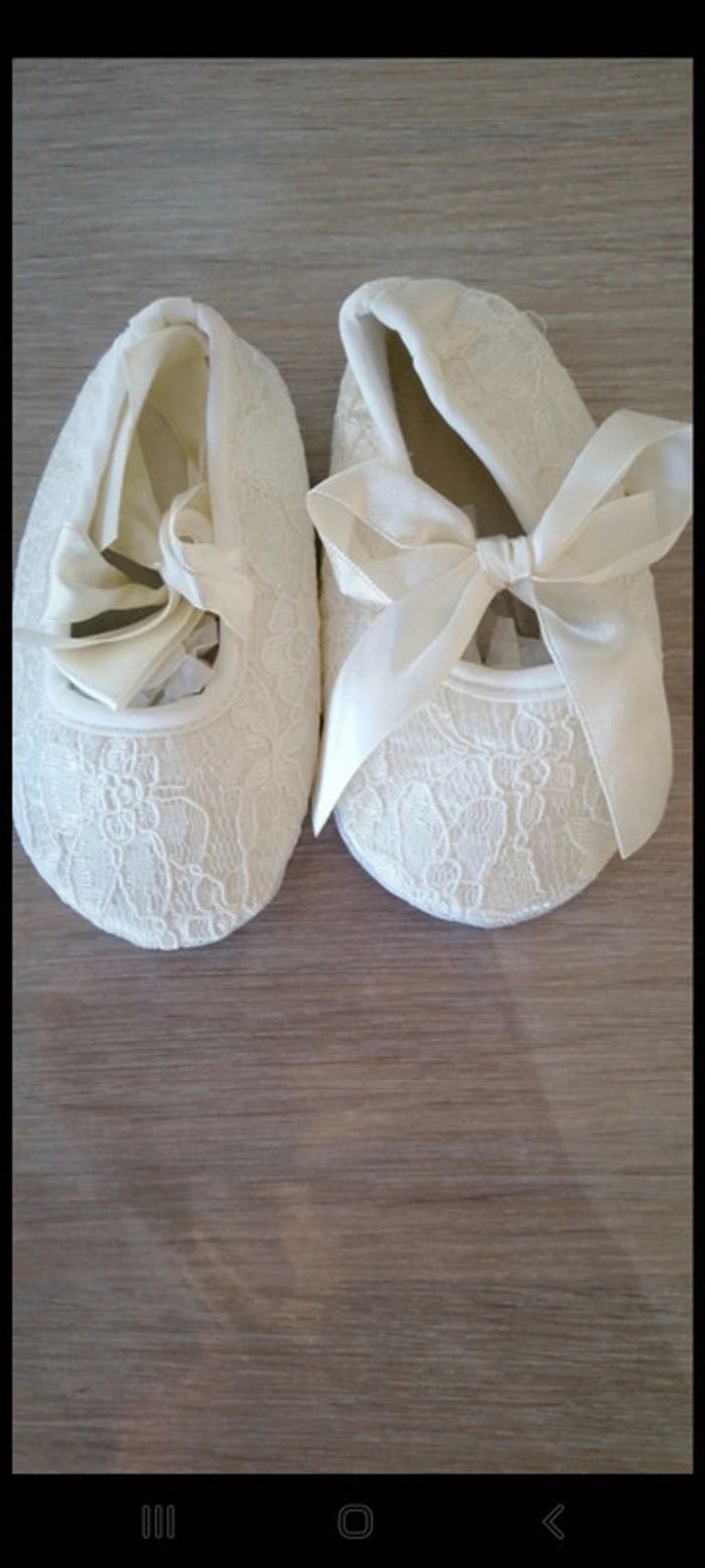 Chaussons baptême/cérémonie