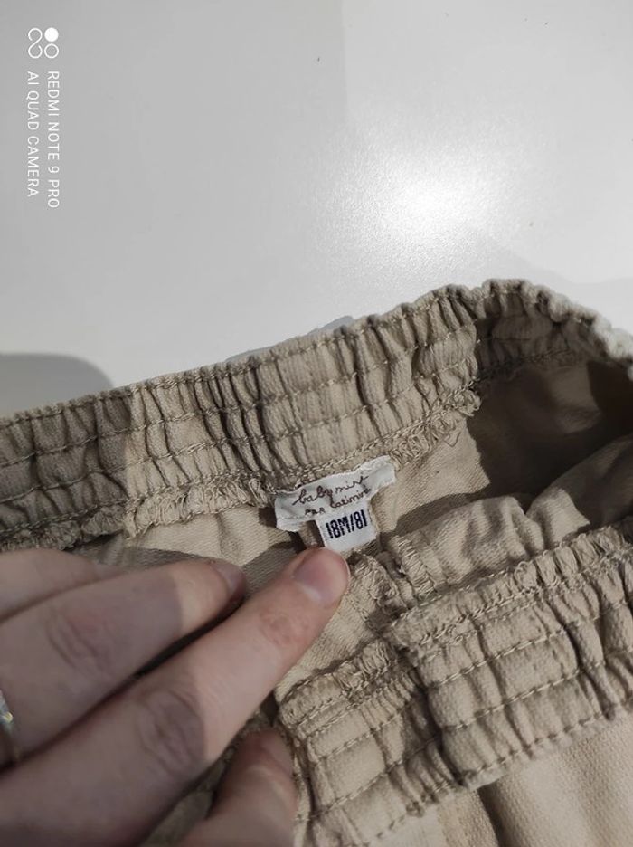 pantalon côtelé catimini 18mois - photo numéro 4