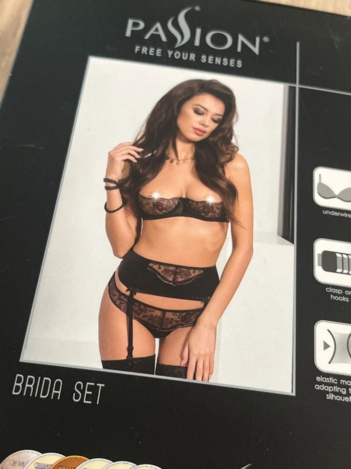 Ensemble lingerie sexy Passion Brida set neuf taille xxl/xxxl - photo numéro 4
