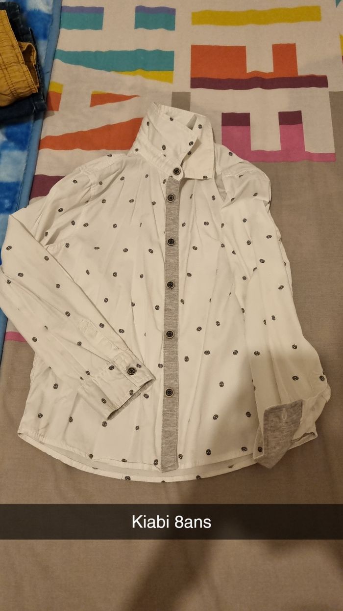 Chemise manches longues
