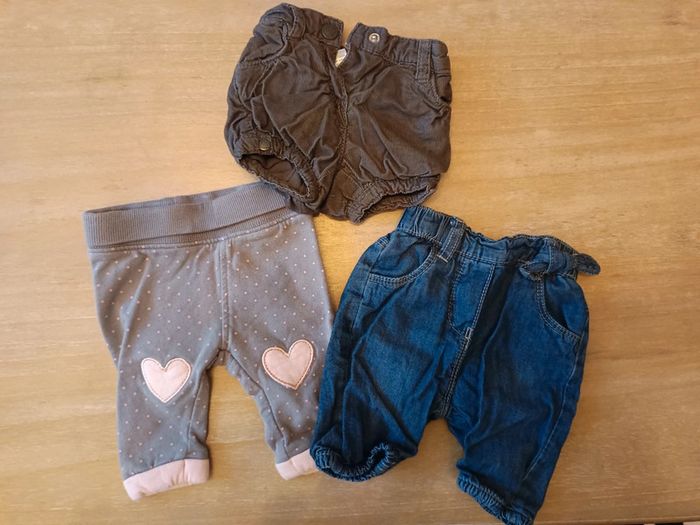 Lot pantalons short