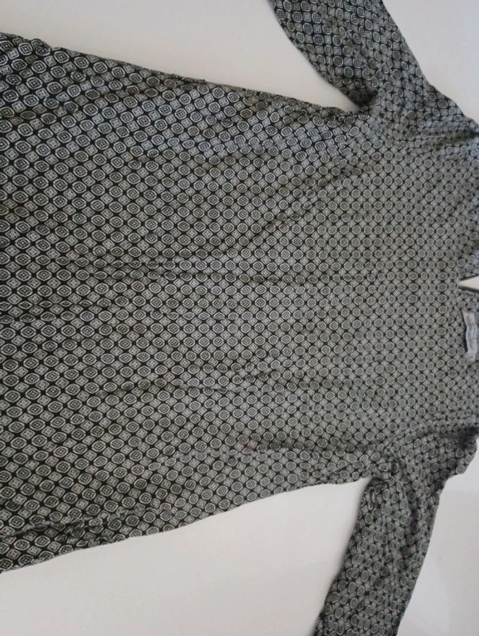 Robe manche mi longue femme It Hippie taille M rétro vintage ancien - photo numéro 4