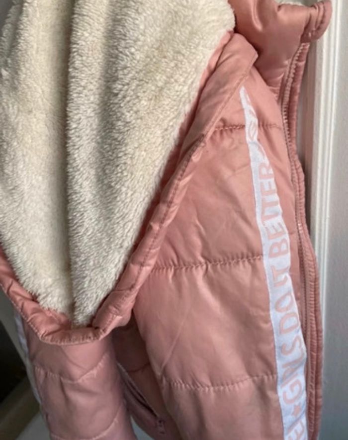 Blouson doudoune enfant manteaux rose