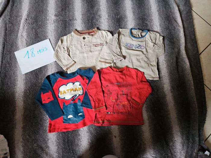 Litvde 4 Tee-shirt manches longues 18 mois