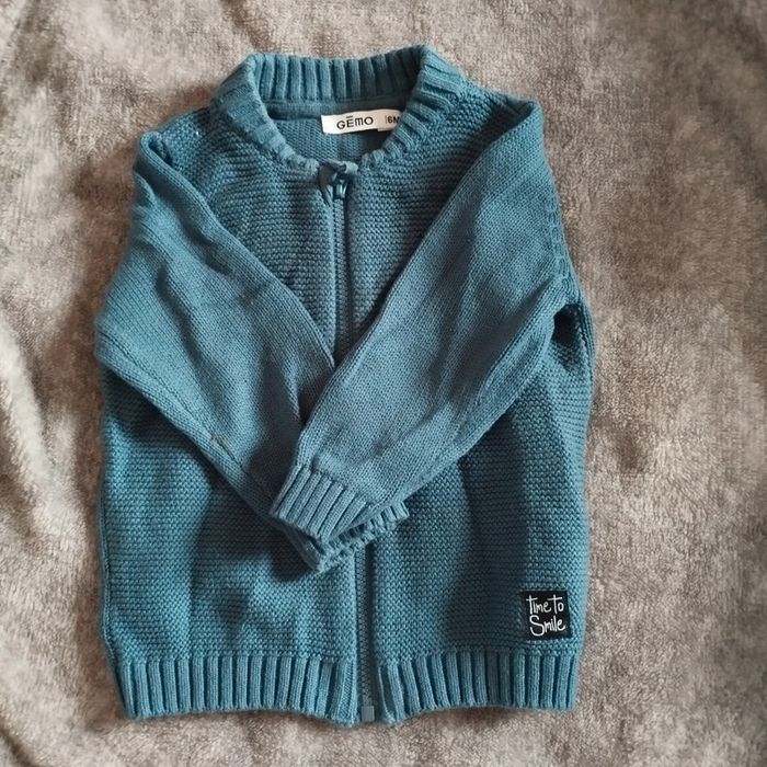 Gilet zip 6 mois