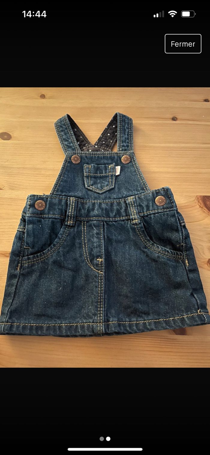 Robe en jeans