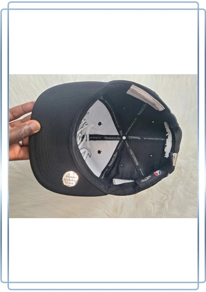 Casquette mitchell and ness NBA brooklyn nets / ajustable - brodé (529) - photo numéro 6