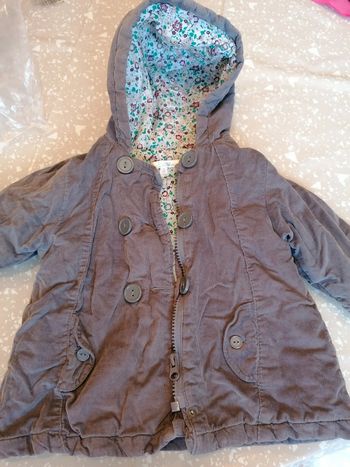 Veste velours 6 mois