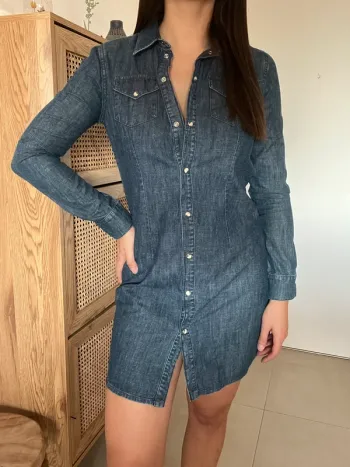 Robe en jean Maje