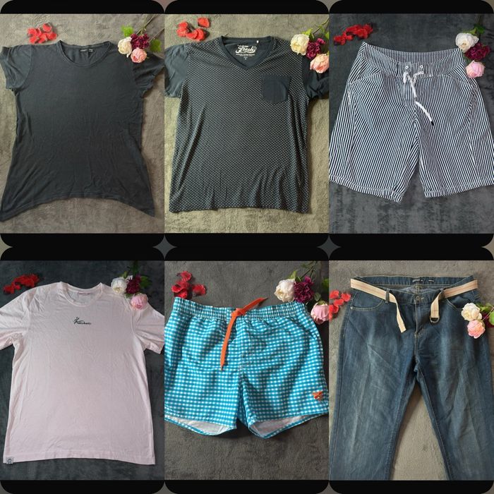 Lot Revendeur Homme 31 Pièces - Chemises, Blazers, Pantalons, T-shirts - Tailles Variées
