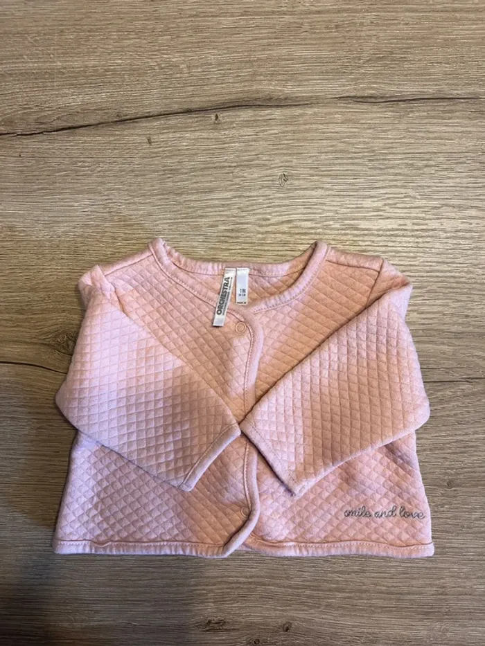 Brassière, gilet, fille, 1mois - photo numéro 2