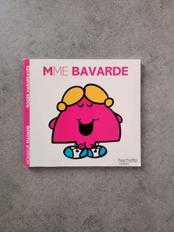 Livre Mme bavarde