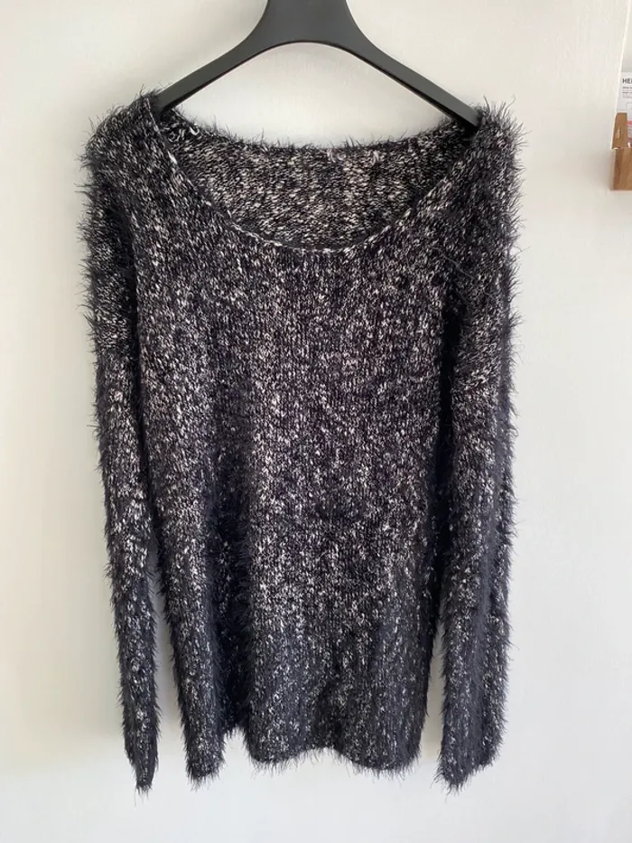 Pull beige et noir la redoute