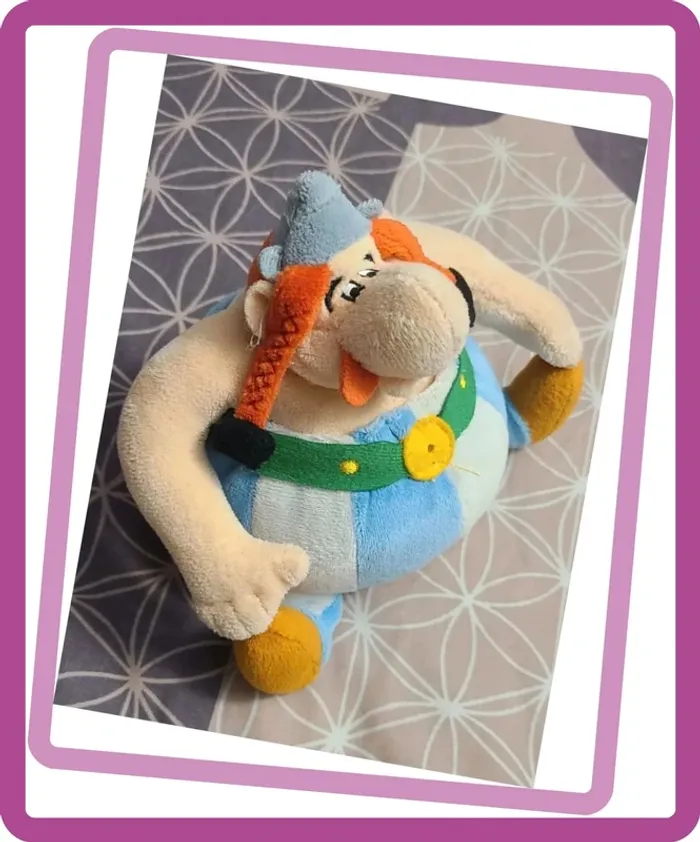Peluche Obelix - photo numéro 2