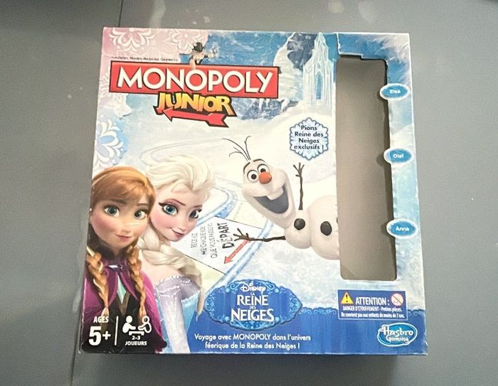 Monopoly Junior Reine des Neiges