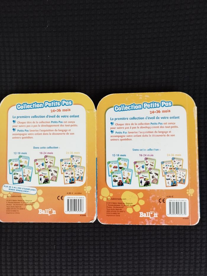 Livres cartonnés Les mots et les véhicules Collection Petits Pas - photo numéro 3