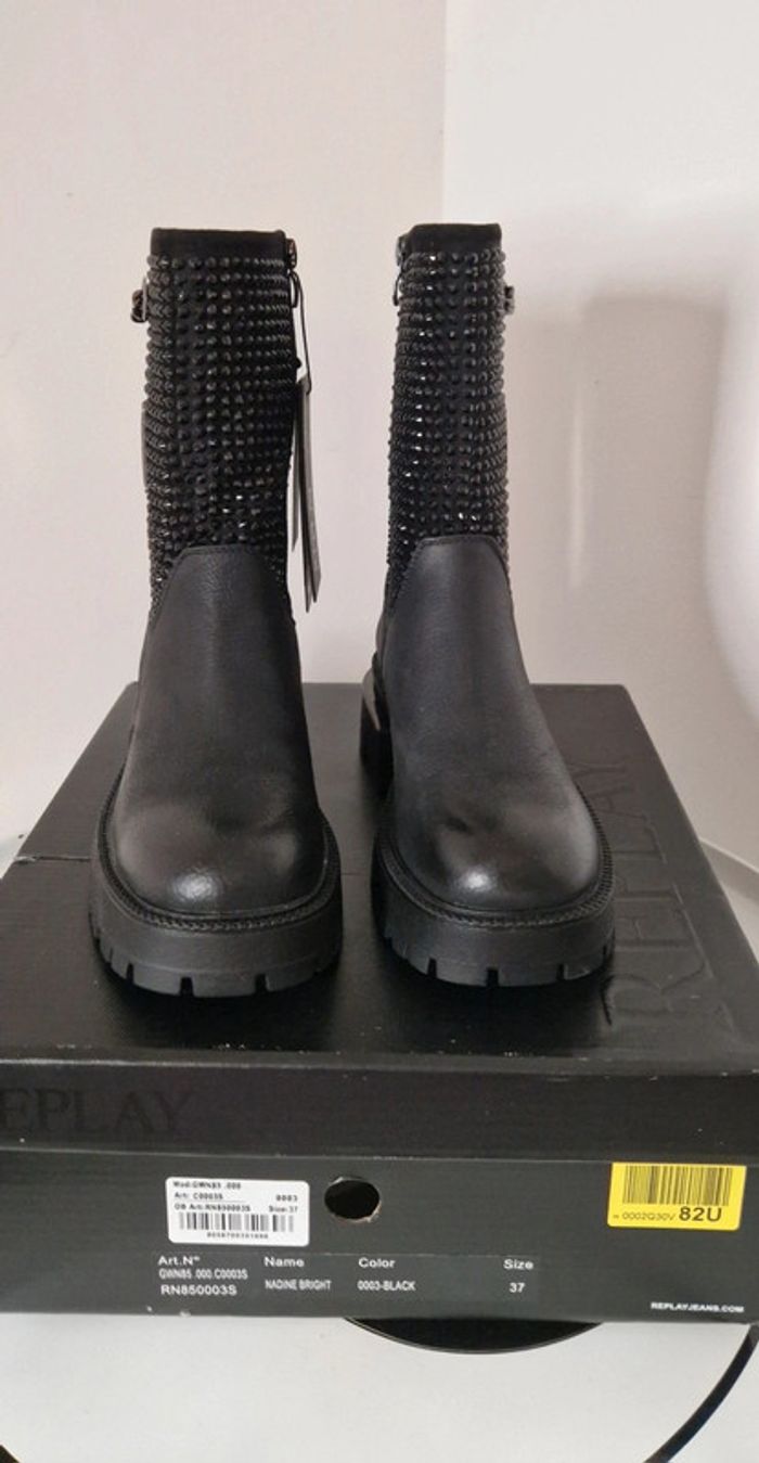 Bottines Replay pointure 37 neuf avec étiquette - photo numéro 6