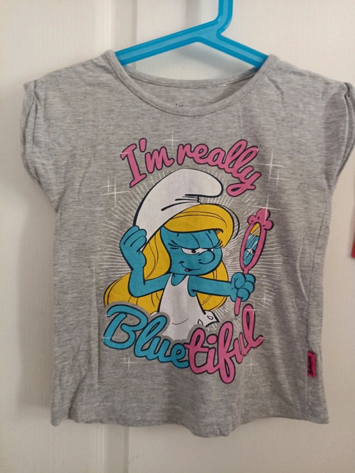 Pyjama short schtroumpfette 5 ans - photo numéro 2