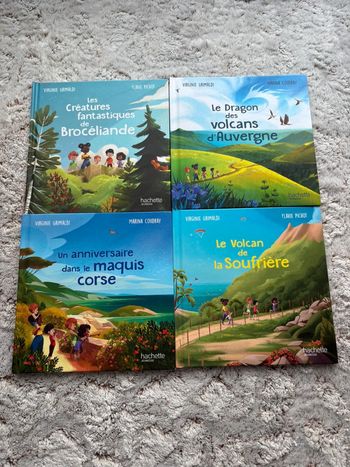 Lot de 4 livres McDo neufs merveilles de France