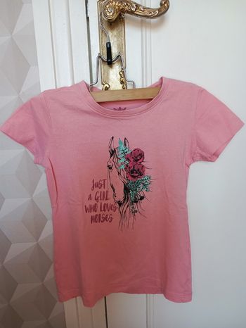 Tee-shirt thème équitation 