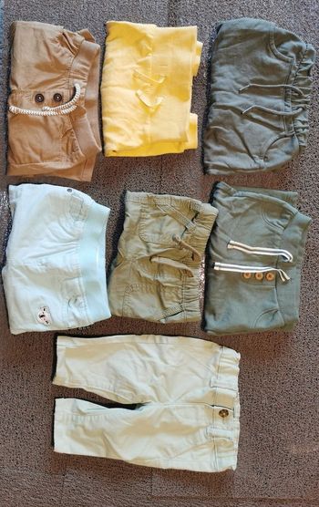Lot de 7 pantalons