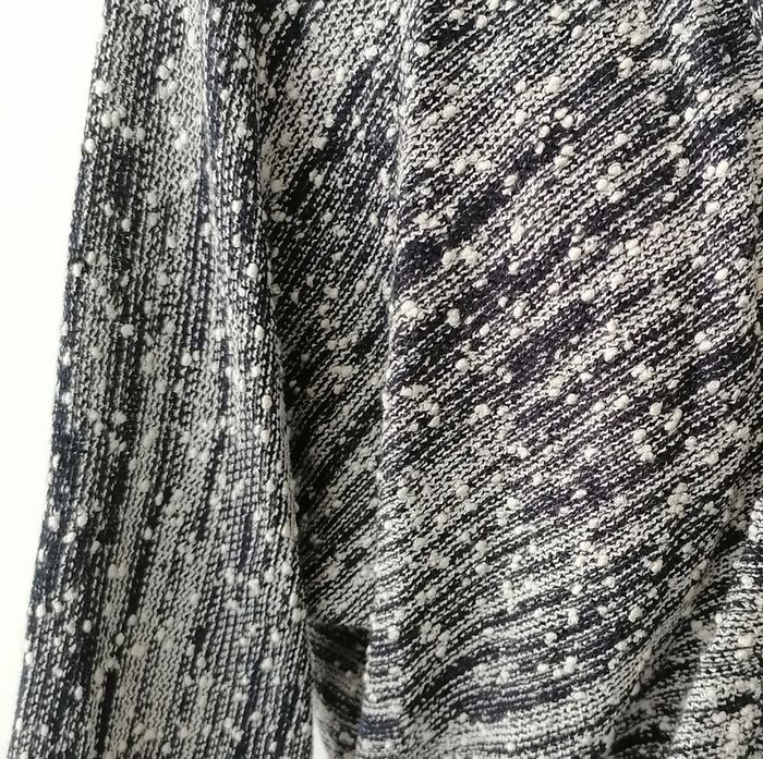 Veste légère en mailles bleu marine blanc Taille S/M Cache cache - photo numéro 8