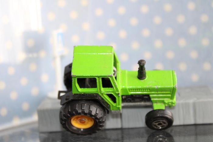 Majorette tracteur agricole vert - photo numéro 9