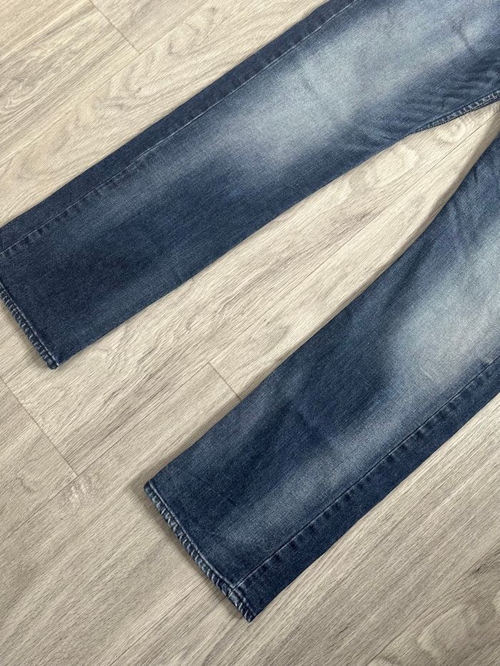 Jean denim slim bleu délavé T46 L/XL - photo numéro 3