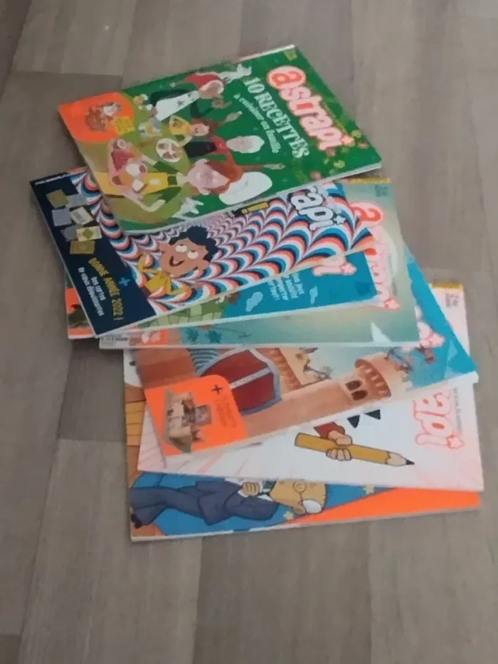 Lot de 7 magazines Astrapi année 2021-22 L031 - photo numéro 8