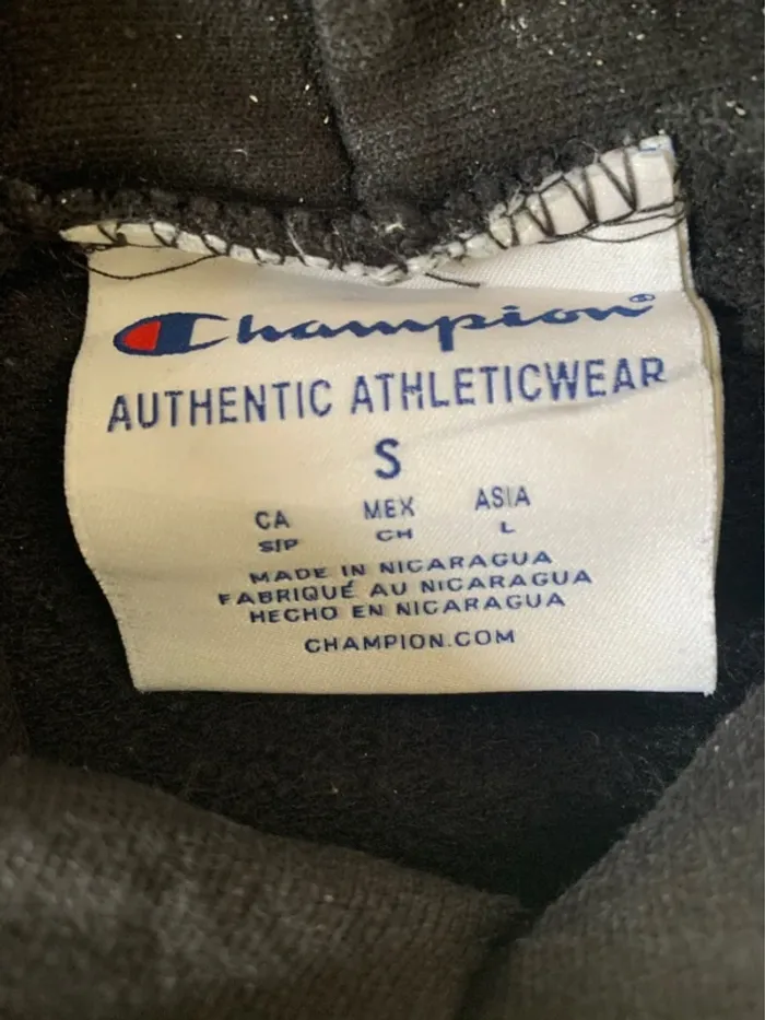 Sweat à capuche Champion « RIT » Noir Taille S - photo numéro 3