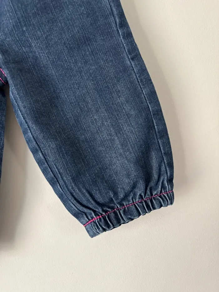 👖🌻jeans brut - bébé fille - 9 mois - très bon état - 71 cm - photo numéro 6