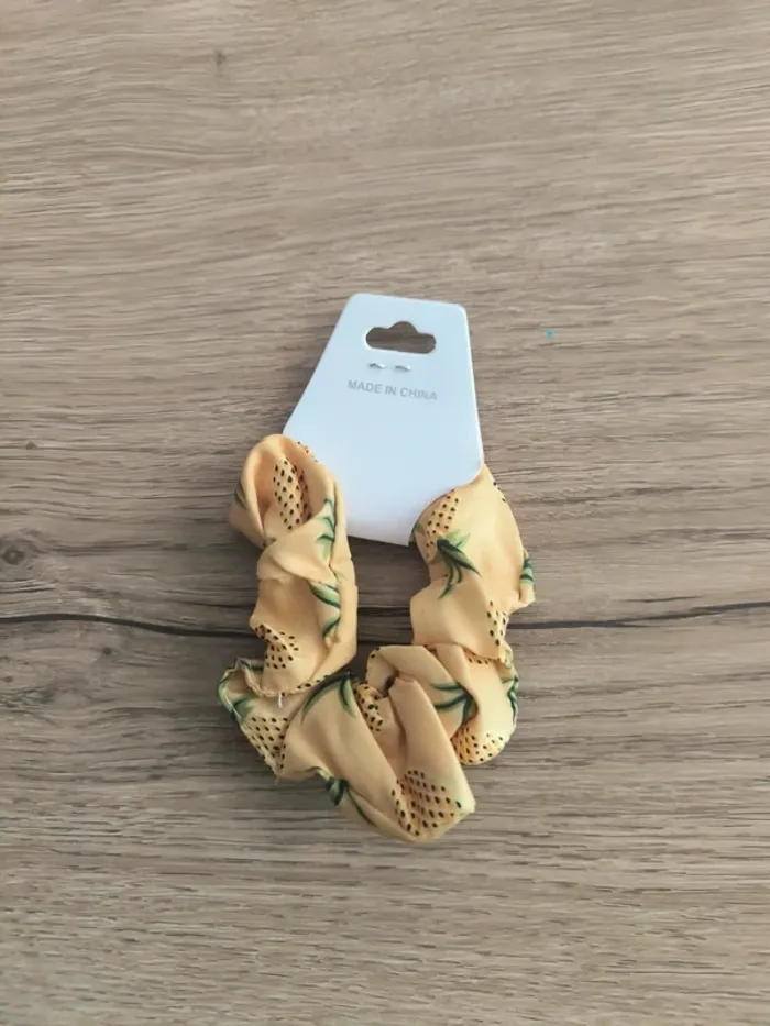 Chouchou jaune ananas - photo numéro 2