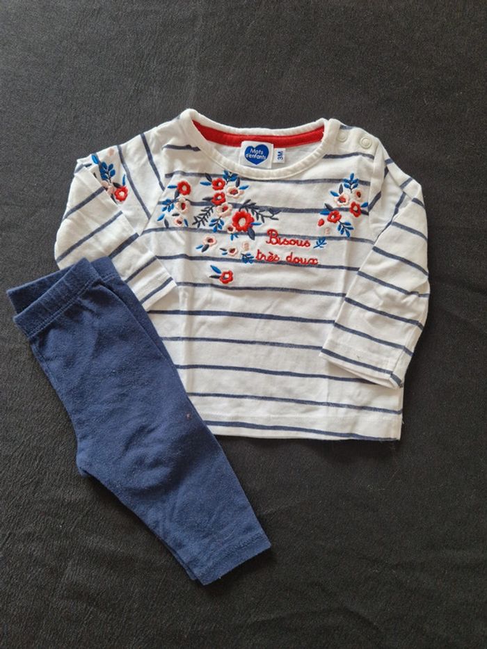 Tee shirt et legging - photo numéro 2