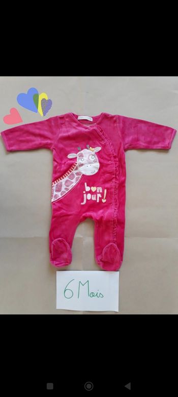 Pyjama 6 mois