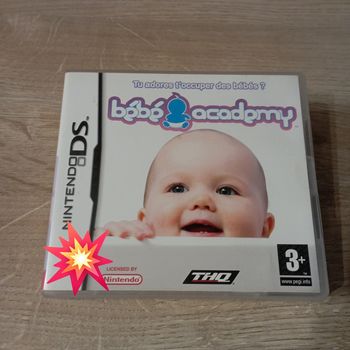 Bébé academy des 3 ans 🎮 jeu Nitendo DS 🎮 très bon état