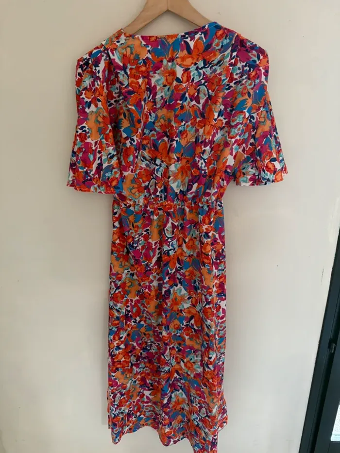 Robe longue fleurie - photo numéro 2