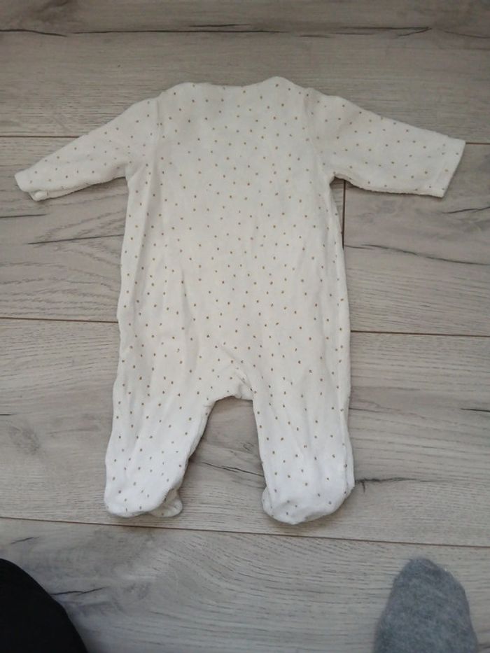 Pyjama velour ~ Gemo ~ 1mois - photo numéro 2