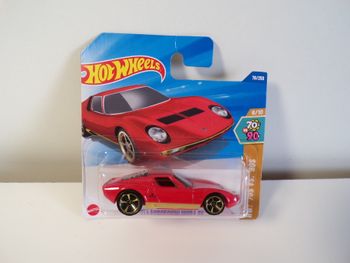Véhicule - Voiture - Hot Wheels - 71 Lamborghini Miura SV - 78/250