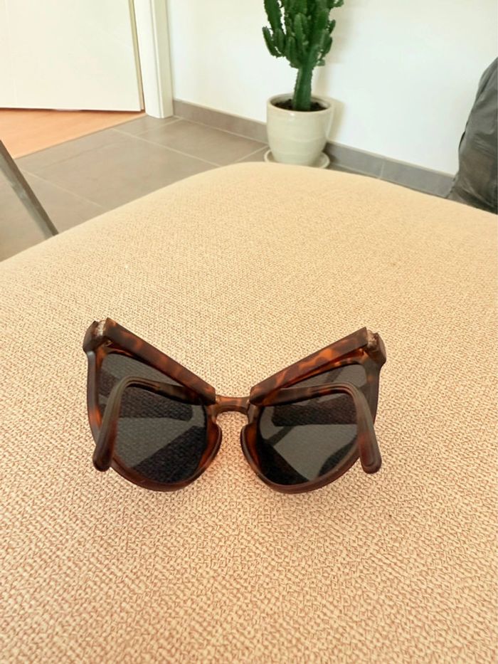 Lunettes de soleil écaille pliables - photo numéro 5
