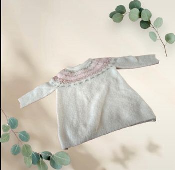 Robe Pull Tricotée Bébé Fille - Kiabi - Style Nordique