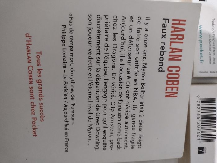 Lot livres Harlan coben - photo numéro 4