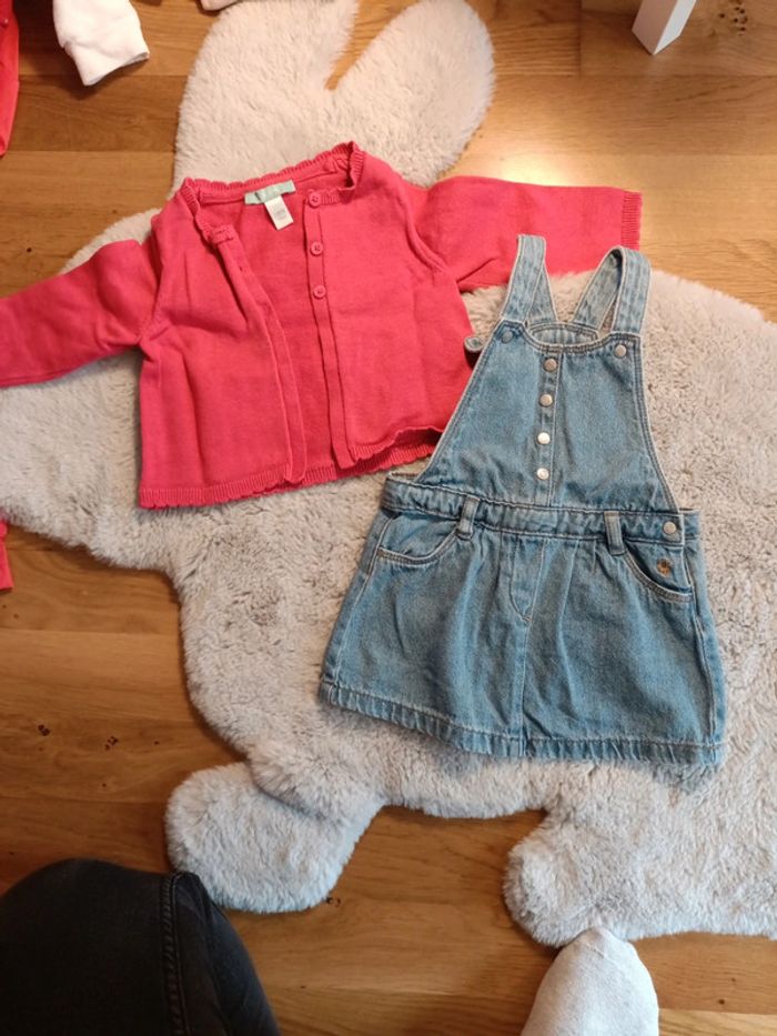 Lot de vêtements été fille 12 mois - photo numéro 3