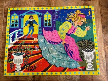 Puzzles vintage cendrillon